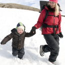 The Crown Prince and Crown Princess' family spent a few weeks on Svalbard - Spitsbergen, June 2008. Handout picture from The Royal Court on the occation og Princess Ingrid Alexandra turning five years old. For editorial use only - not for sale. Photo: Veronica Melå / Det Kongelige Hoff. Size: 1.34 Mb - 3000 x 1993 px.