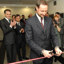 5 February: Crown Prince Haakon opens the Norwegian embassy in Astana, Kazakhstan (Photo: Sven Gjeruldsen, The Royal Court)