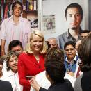 Crown Princess Mette-Marit visits Clinica Condesa, an HIV/AIDS clinic. (Photo: Lise Åserud, Scanpix)