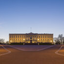 The Royal Palace. Handout picture from the Royal Court. For editorial use only, not for sale. Please credit photographer Øivind Möller Bakken, the Royal Court