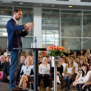19 and 21 September: Crown Prince Haakon attends Dignity Day at Jåttå Secondary School  and Vadsø Secondary School in preparation of Global Dignity Day to be held 20 October  (Foto: Carine Skjørestad)