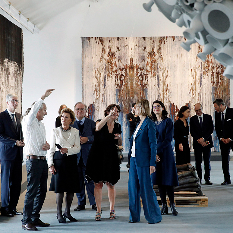 The Queen attends opening in France