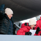 At the Royal stands (Photo: Lise Åserud / NTB scanpix)