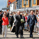 A walk along the pier in Tønsberg (Photo: Håkon Mosvold Larsen / NTB scanpix)