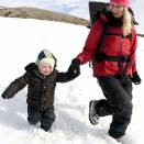 The Crown Prince and Crown Princess' family spent a few weeks on Svalbard - Spitsbergen - in June (Photo: Veronica Melå, The Royal Court)