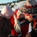 The Princess with the Crown Prince and Crown Princess  (Photo: Knut Kollandsrud, The Royal Court)