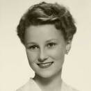 Sonja Haraldsen 1953 (Photo: G. Sjøwall, The Royal Court Photo Archives)