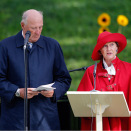 The King and Queen hosted the event and gave a speech to the Crown Princess (Photo: Cornelius Poppe / NTB scanpix)