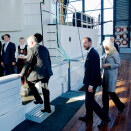 Crown Prince Haakon and Crown Princess Mette-Marit visit the Polar Sea Museum and the polar vessel "Aarvak" (Photo: Stian Lysberg Solum / NTB scanpix)