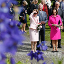 Their Majesties visit Tromsø Arctic-alpine Botanic Garden (Photo: Cornelius Poppe / NTB scanpix)