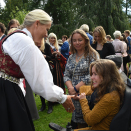 Kronprinsessen blant gjestene. Foto: Sven Gj. Gjeruldsen, Det kongelige hoff