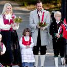 The family at Skaugum (Photo: Stian Lysberg Solum, Scanpix) 