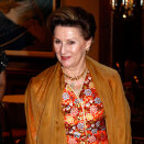 Queen Sonja arrives for the banquet at the Hilton Hotel in Minneapolis (Photo: Lise Åserud / Scanpix)