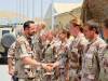 Meeting troops