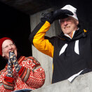 Queen Margrethe of Denmark is the Royal familiy's guest on the stands  (Foto: Lise Åserud / Scanpix)