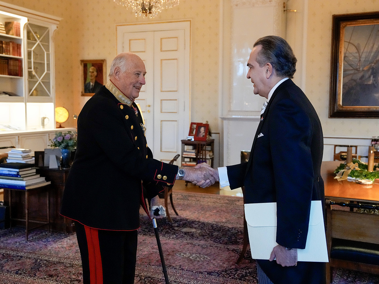 Høytidelig audiens: Paraguay