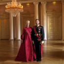 Their Royal Highnesses The Crown Prince and Crown Princess. Handout picture from the Royal Court published 24.05.2024. For editorial use only, not for sale. Photo: Dusan Reljin / The Royal 