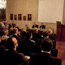 1 February: The King attends a conference on Norwegian energy policy in light of the global energy situation (Photo: Eirik Furu Baardsen, Det Norske Videnskaps-Akademi)