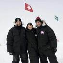 Crown Princess Victoria, Crown Prince Frederik and Crown Prince Haakon visit the North Greenland Eemian ice Drilling-NEEM (Photo: Jonas Ekströmer, Scanpix)