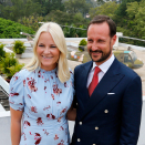 The Crown Prince and Crown Princess at Reunification Palace. Photo: Lise Åserud / NTB scanpix