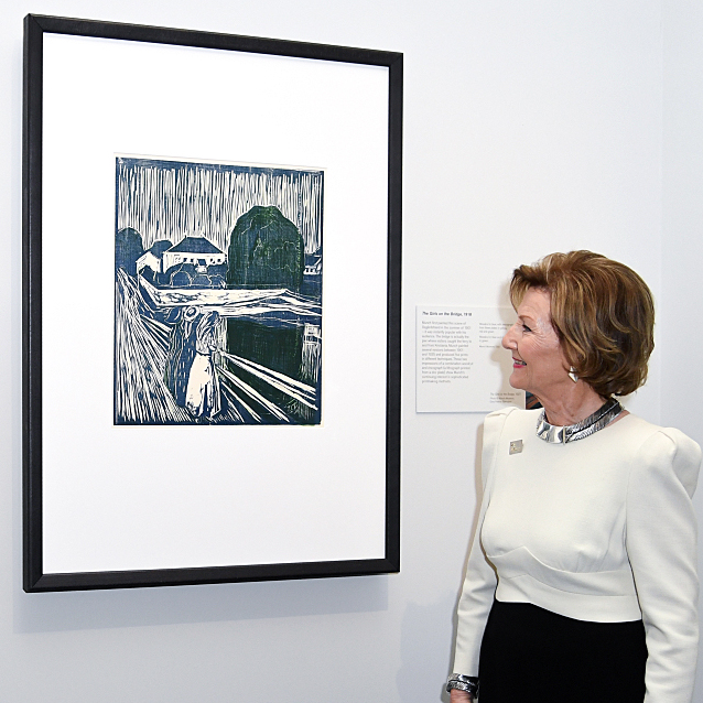 Opened Munch exhibit in London