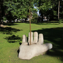 The Earth's Hand, designed by Helene Breen Brudevoll, Botne Primary School, 2018. Photo: Liv Osmundsen, the Royal Court