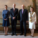 Official photographs in the Bird Room. Photo: Vidar Ruud / NTB scanpix