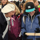 26 May: Queen Sonja attends an Abel celebration for children in Bergen  (Photo: Åse Johanne Roti Dahl, På Høyden)