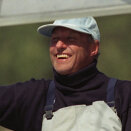Crown Prince Harald sailing "Fram XI" at Hankø, 1989 (Foto: NTB, Morten Hvaal / Scanpix)