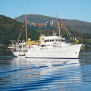 The Royal Yacht Norge. For editorial use only, not for sale. Photo: Liv Anette Luane, The Royal Court