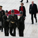 The State Visit began with a wreath-laying ceremony at the mausoleum of Mustafa Kemal Atatürk (Photo: Lise Åserud, NTB Scanpix) 