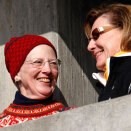 Queen Margrethe and Queen Sonja (Foto: Lise Åserud / Scanpix)