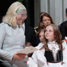 Kronprinsesse Mette-Marit og Prinsesse Ingrid Alexandra. Foto: Lise Åserud / NTB scanpix