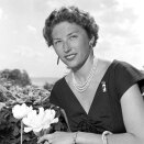 Princess Astrid at home at Skaugum 1956  (Photo: Sverre A. Børretsen / Aage Storløkken  / Scanpix)