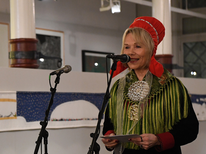 What is Sámi art? Synnøve Persen hopes there will never be a categorical answer. Photo: Sven Gj. Gjeruldsen, The Royal Court.