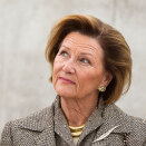 Queen Sonja at the Zoya Museum  (Photo: Terje Bendiksby / Scanpix)