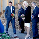 The Crown Prince and Crown Princess visiting Vegårshei Bioenergi (Photo: Gorm Kallestad / Scanpix)