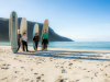 Kronprinsfamilien surfer