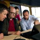 Studies on board the I/B Oden (Photo: Veronica Melå, The Royal Court)