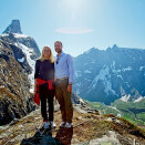 The Crown Prince and Crown Princess at Litlefjell Mountain (Photo: Stian Lysberg Solum / NTB scanpix)
