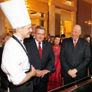 A buffet of Norwegian seafood was served at the end of the second evening. (Photo: Lise Åserud / NTB scanpix)
