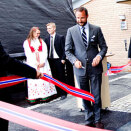 Crown Prince Haakon opened Abel Comprehensive School in Gjerstad (Photo: Gorm Kallestad / Scanpix)