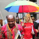 The Crown Princess visits UNAIDS supported programmes in Tanzania. Photo: Christian Lagaard, the Royal Court.