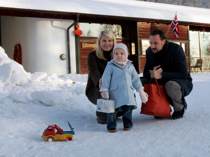The Princess began attending a day-care centre on 4 January 2006. Photo: Lise Åserud, NTB scanpix.
