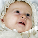 Leah Isadora Behn was baptized in the Palace Chapel 16 June 2005. Photo: Bjørn Sigurdsøn / The Royal Court / Scanpix.