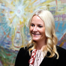 8 February: Crown Princess Mette-Marit opens the Munch exhibition "the Modern Eye" in Schirn Kunsthalle, Frankfurt (Photo: Lise Åserud / Scanpix). 