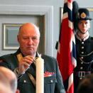 6 November: King Harald attends Memorial Day at Akershus fortress (Photo: Forsvaret)