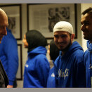 23 April: The King visits young people at Alnaskolen and Furuset Sports Club (Photo: Elanchelian Nadarajah, Bydel Alna, Oslo kommune)