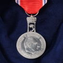 St. Olavsmedaljen. Bildet er kun til redaksjonell bruk - ikke for salg. Foto: Øivind Möller Bakken, Det kongelige hoff