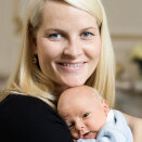 The Crown Princess with Prince Sverre Magnus (Photo: Jo Michael)